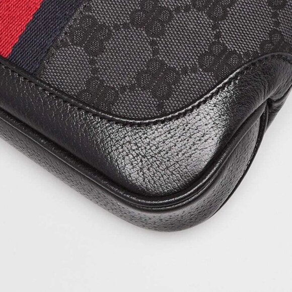 Balenciaga x Gucci Grey/Black Canvas/Leather The Hacker Project 1961 Mini Jac... - Picture 4 of 10